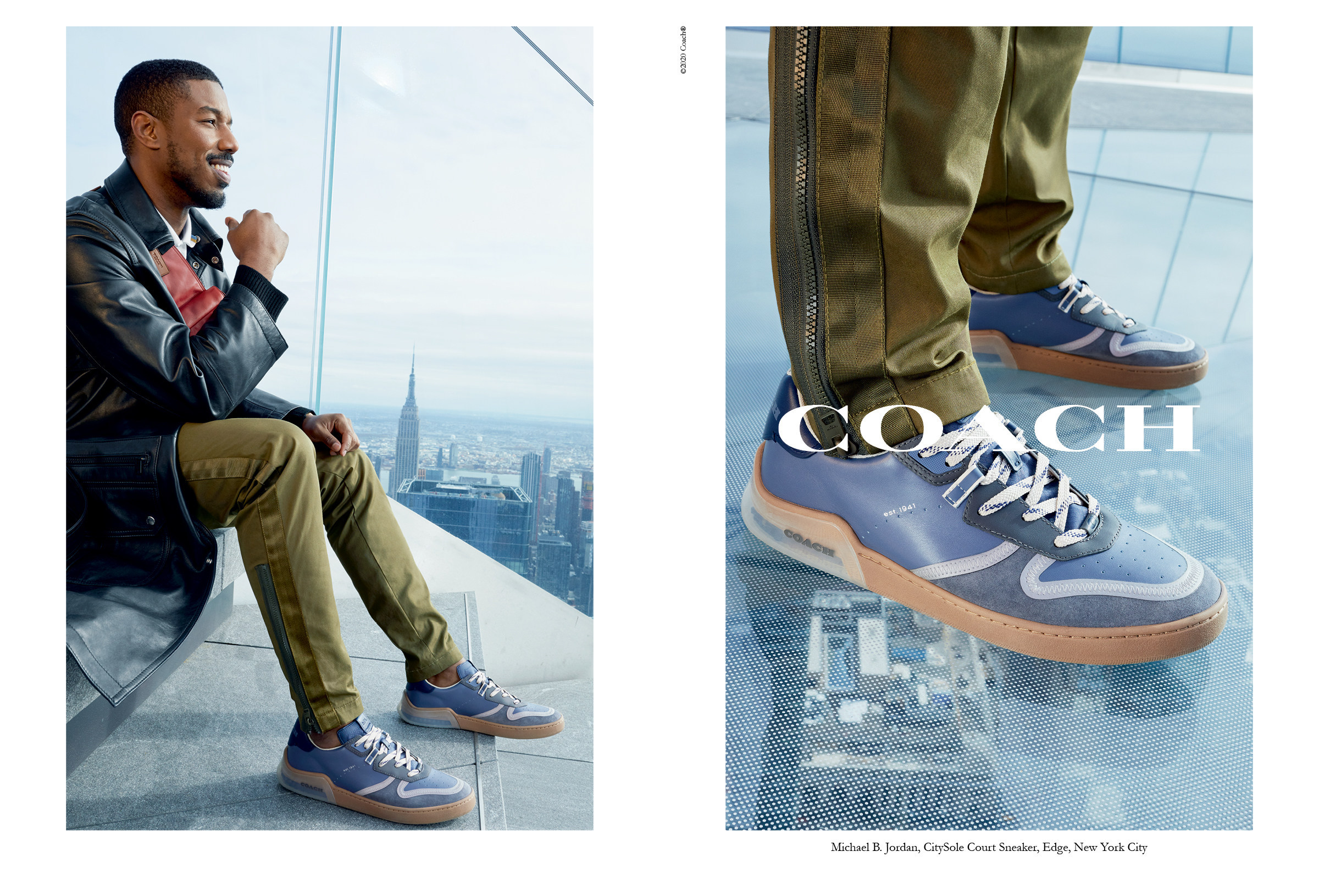 Coach Taps JLo & Michael B. Jordan for CitySole Collection | Consumer Goods Technology