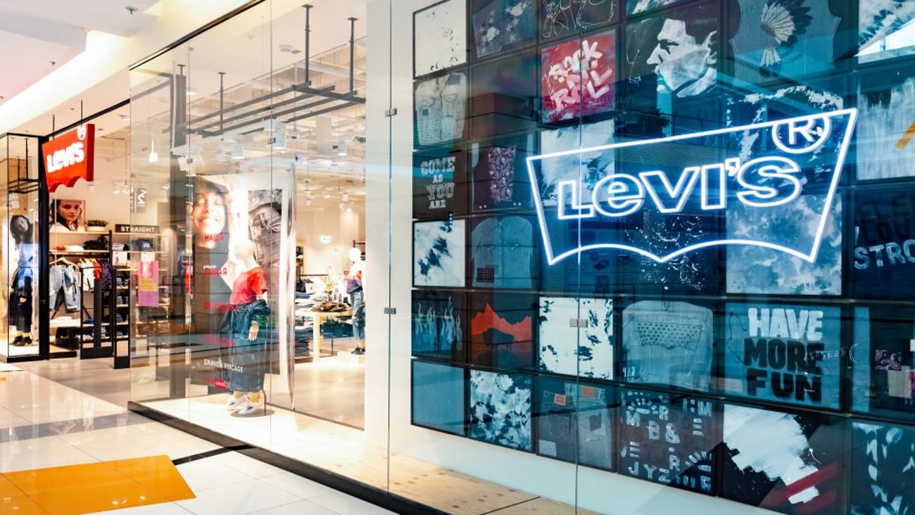 Levi's storefront