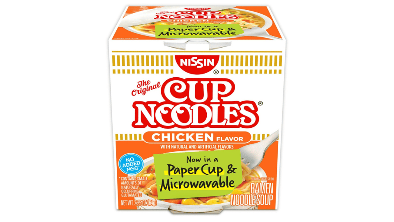 nissin foods cup noodles