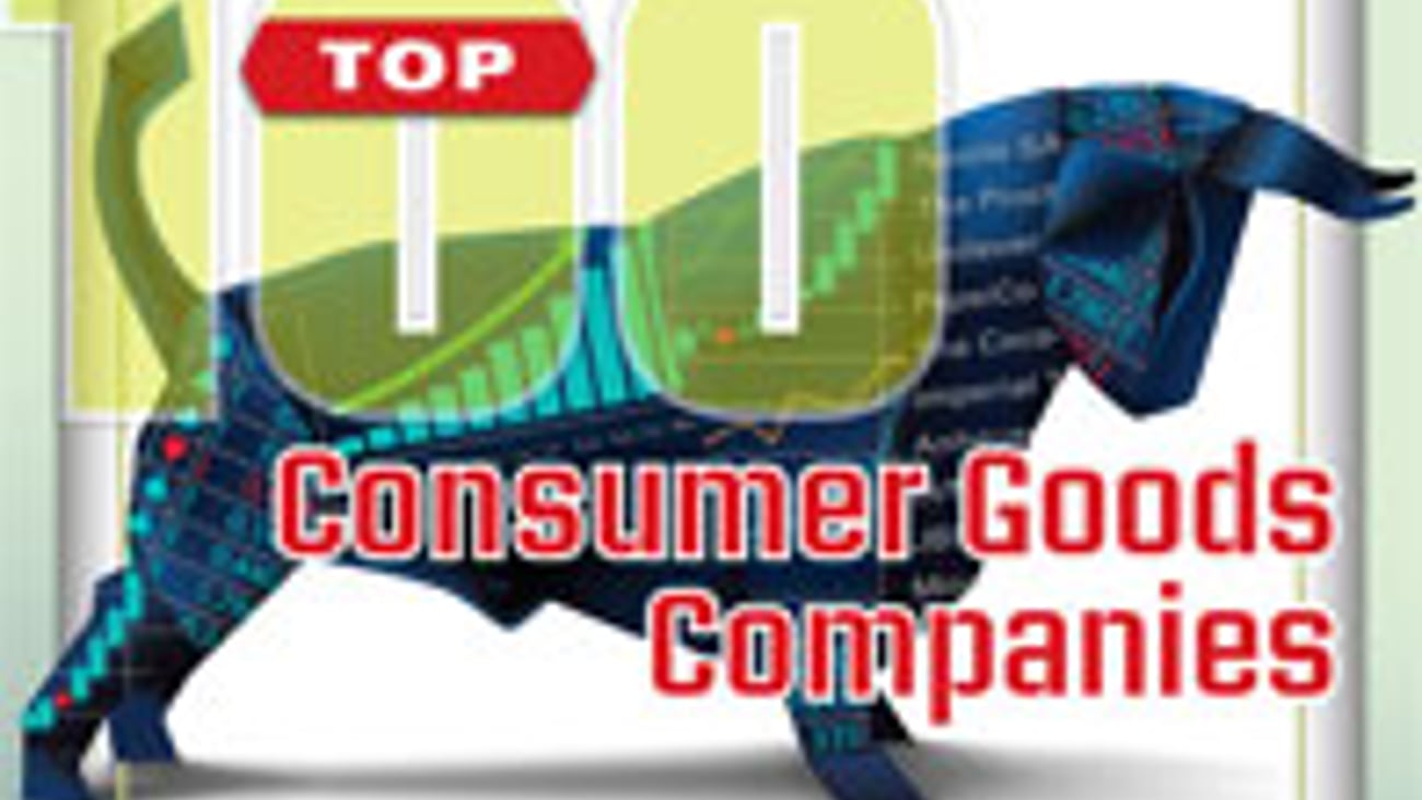 top 100 consumer goods companies