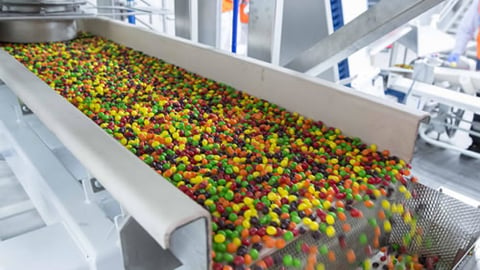 a tray of food on a table