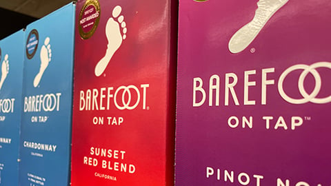 E.J. Gallo Winery barefoot brands