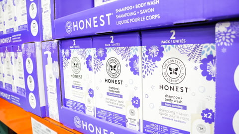 The Honest Company products on store shelves