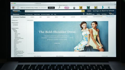 Amazon's fashion website