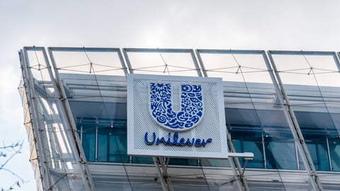 Unilever logo on building