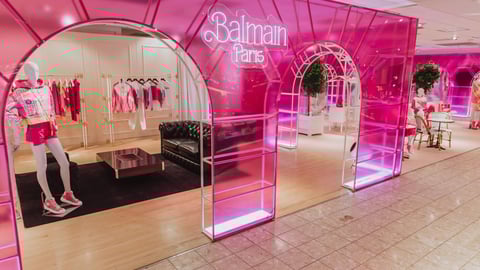 Balmain X Barbie Pop-Up at Neiman Marcus NorthPark Center