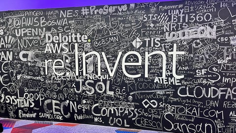 aws reinvent chalk