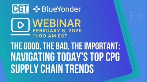 The Good, The Bad, The Important: Navigating Today's Top CPG Supply Chain Trends