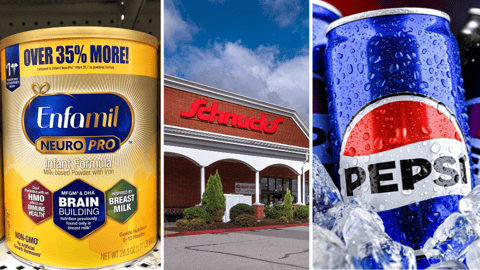 Reckitt, Pepsico, Schnucks
