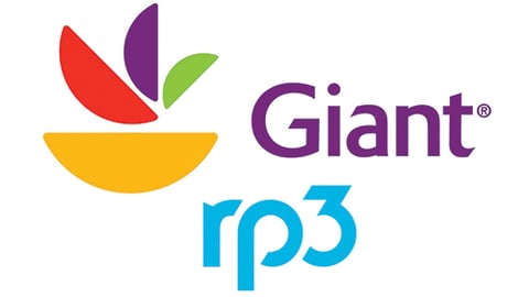 Giant and rp3 logos