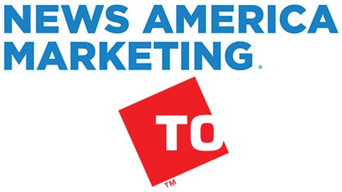 News America Marketing and Toshiba logos