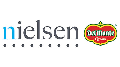 Nielsen and Del Monte logos