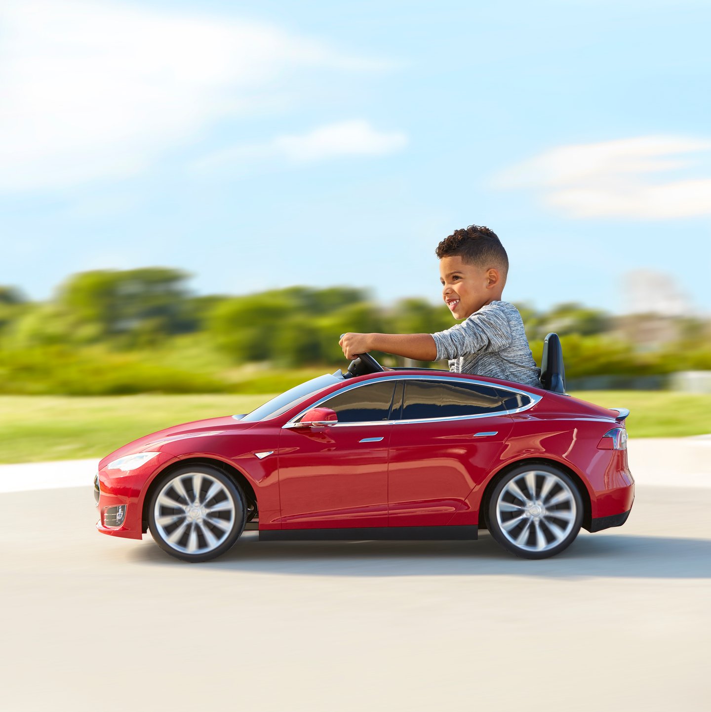 Red flyer tesla new arrivals