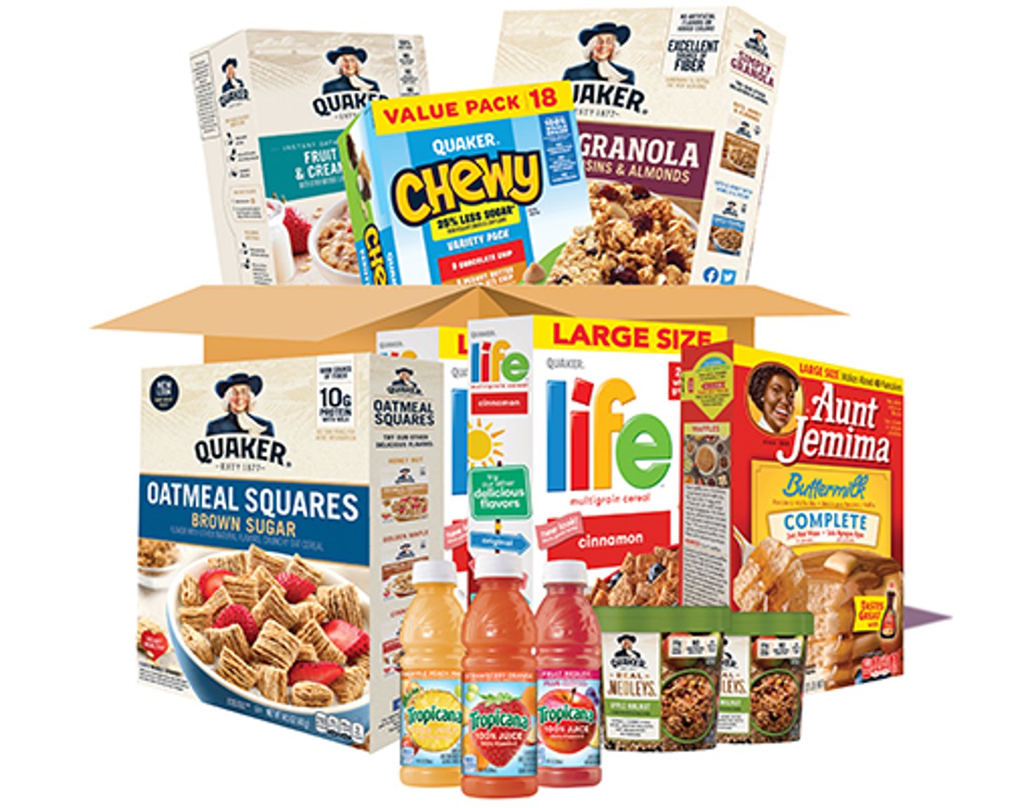 PepsiCo's Rise & Shine bundle on PantryShop.com