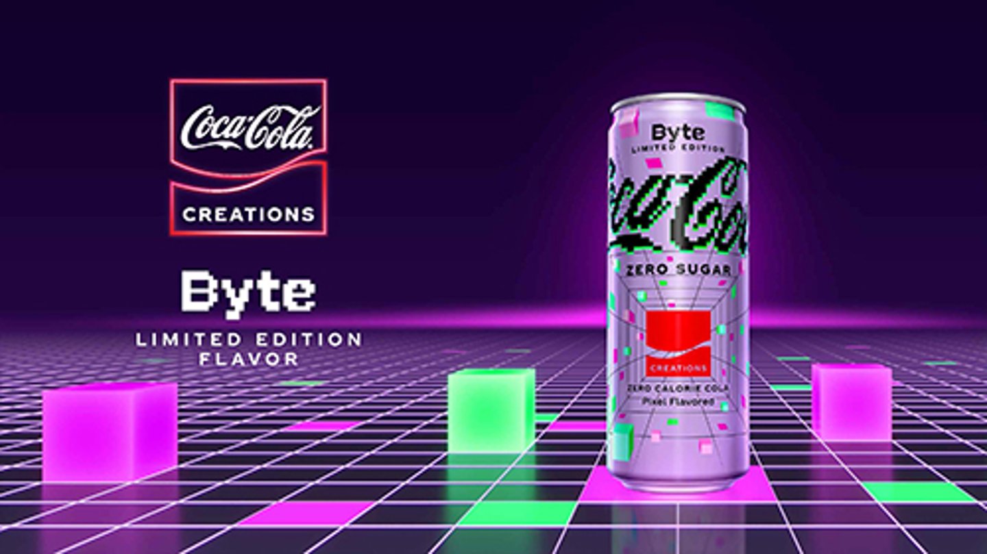 coca-cola zero sugar byte