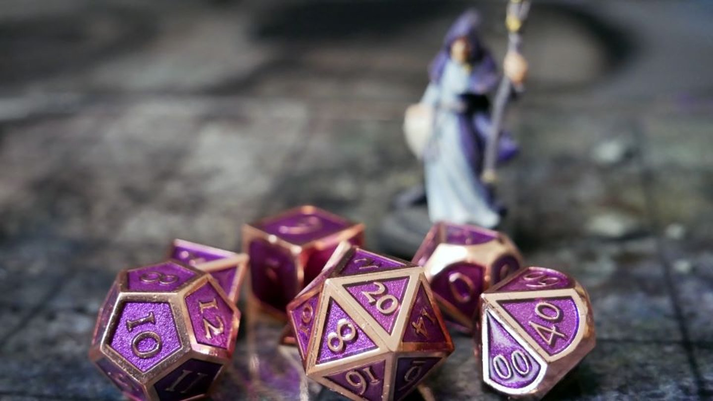 Dungeons and Dragons dice 