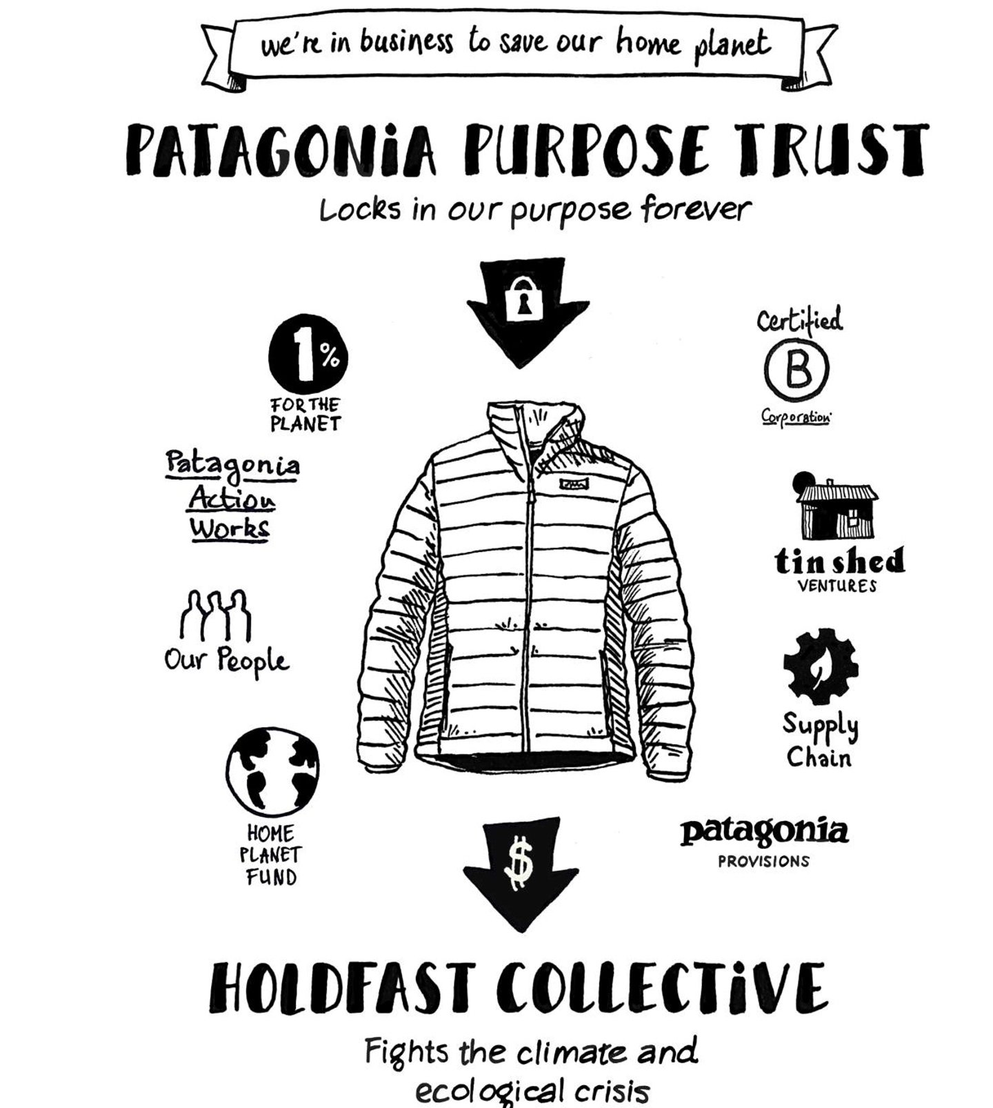 Patagonia's new structure