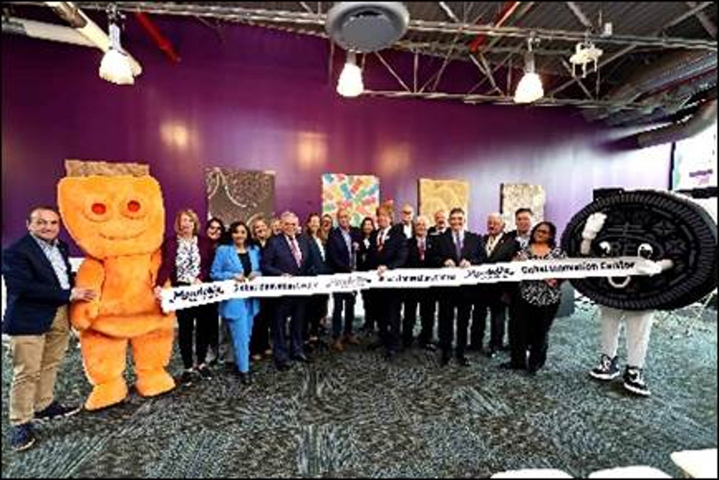  Mondelēz International celebrated the grand opening of its new Global Research & Development