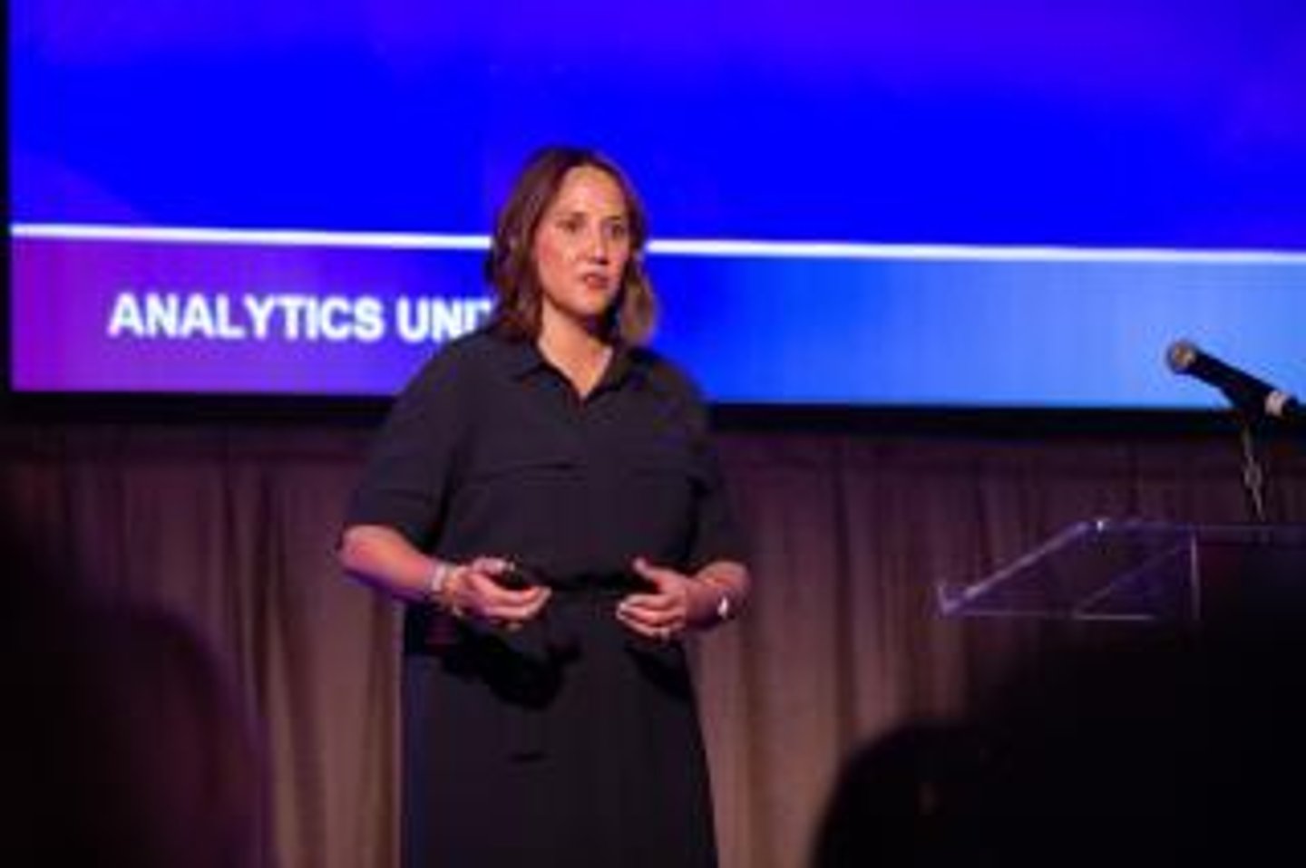 Melissa Salo, Walgreens Boots Alliance’s chief procurement officer, at Analytics Unite 2023