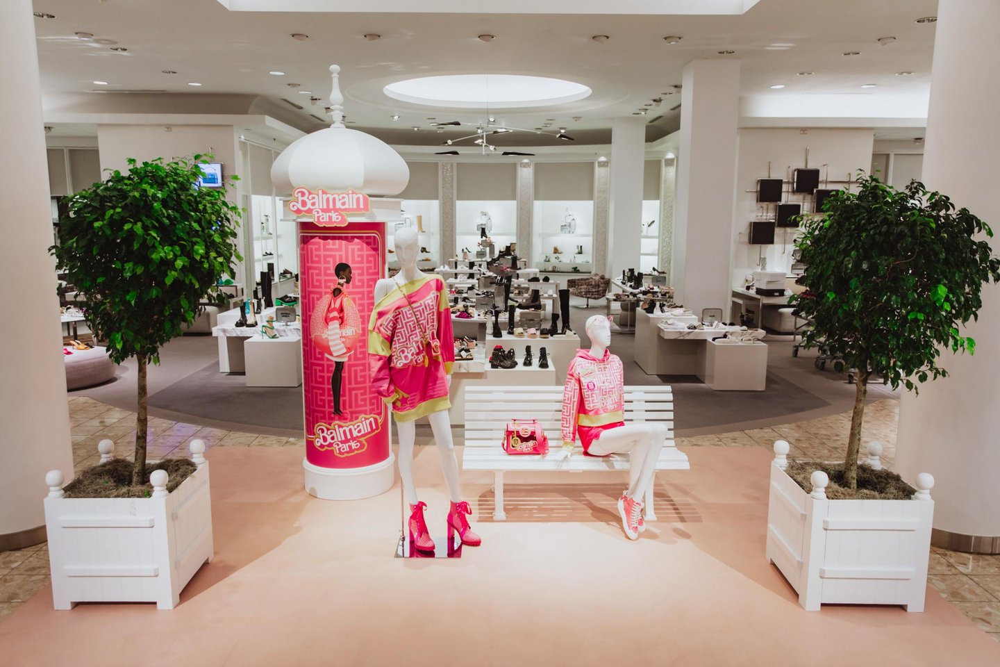 Balmain X Barbie Pop-Up at Neiman Marcus NorthPark Center