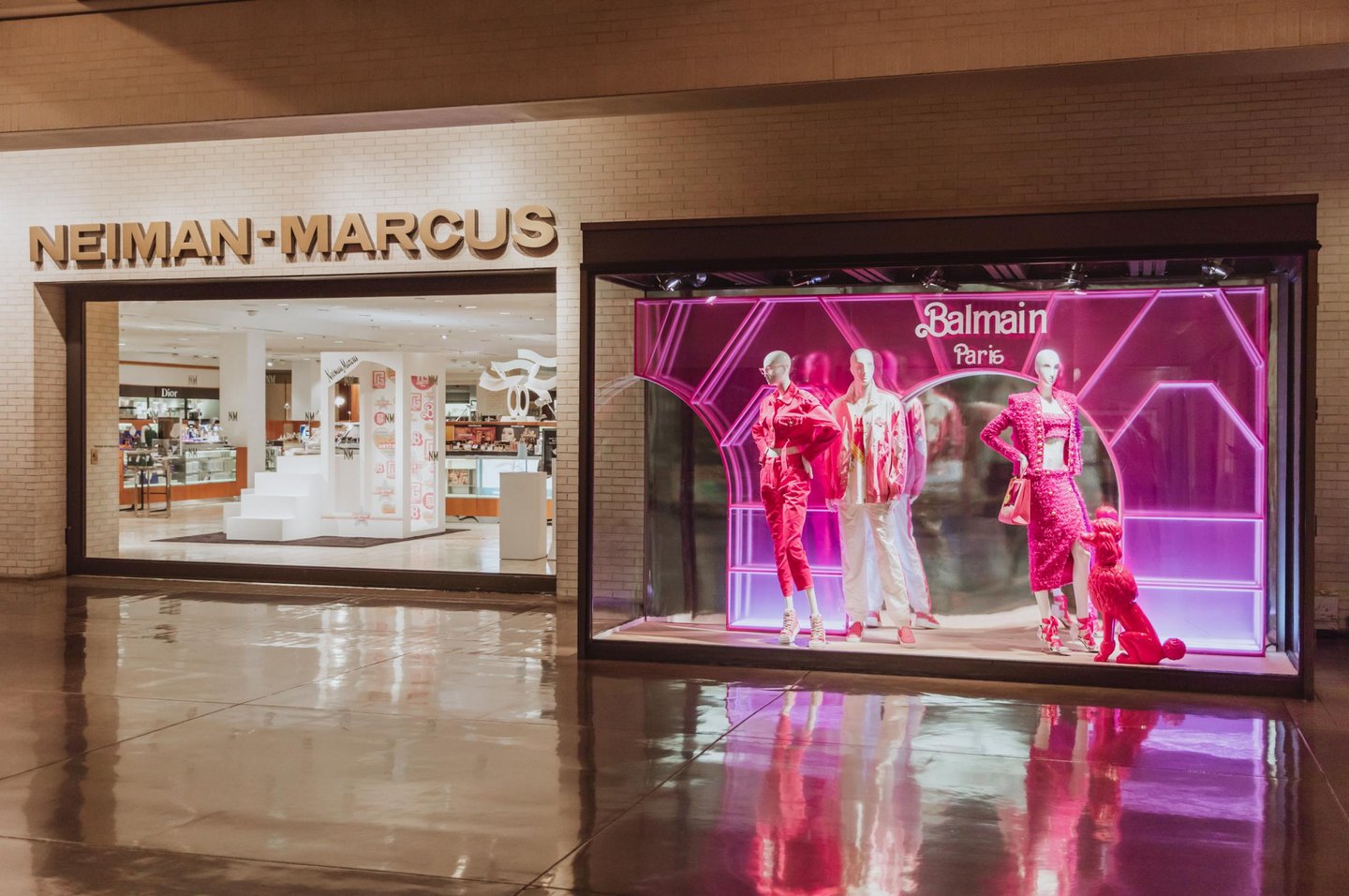 Balmain X Barbie Pop-Up at Neiman Marcus NorthPark Center