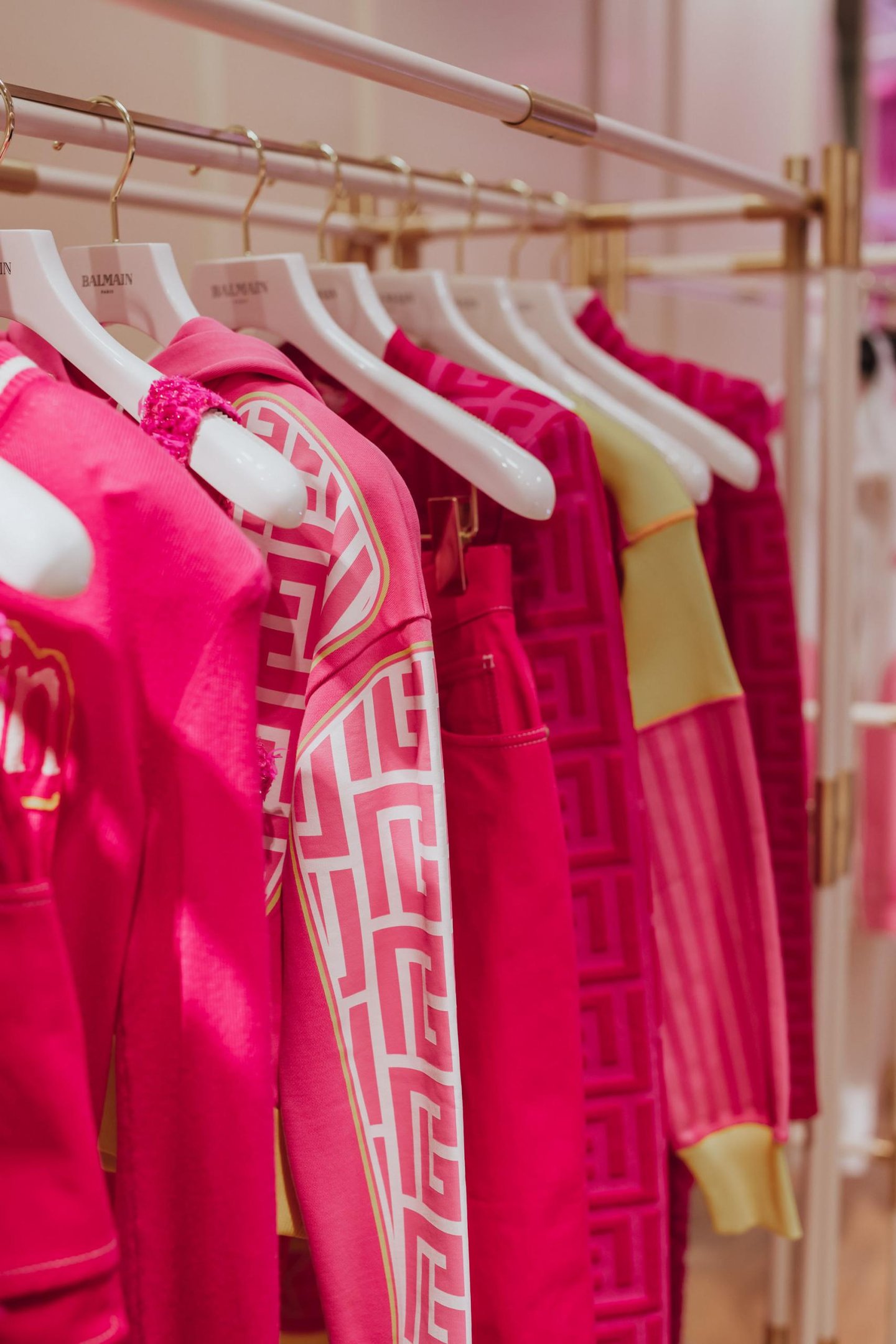 Balmain X Barbie Pop-Up at Neiman Marcus NorthPark Center (Photo by Jonathan Zizzo)