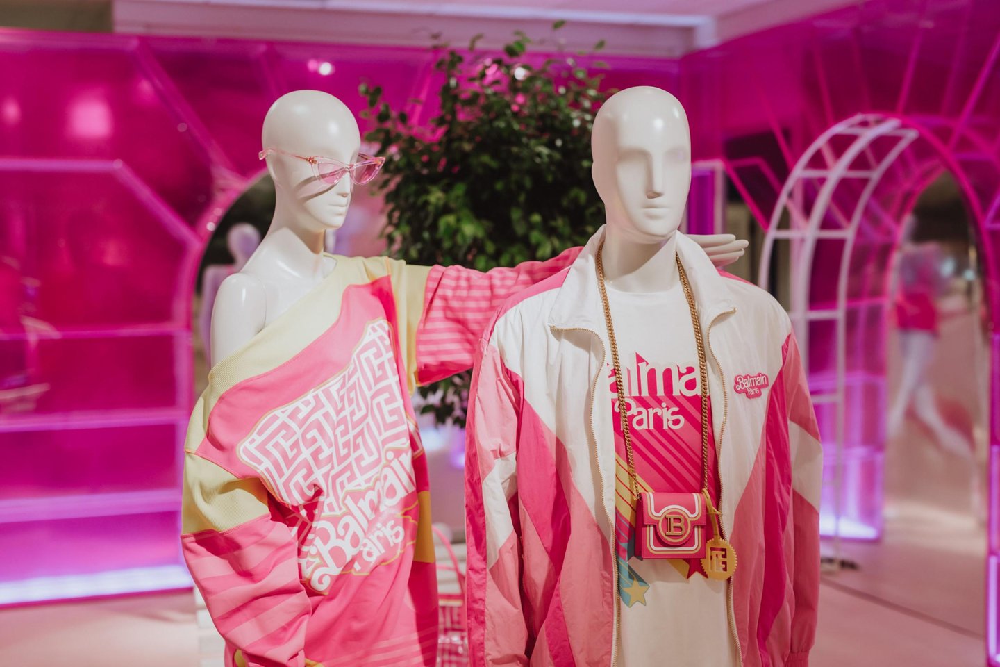 Balmain X Barbie Pop-Up at Neiman Marcus NorthPark Center (Photo by Jonathan Zizzo)