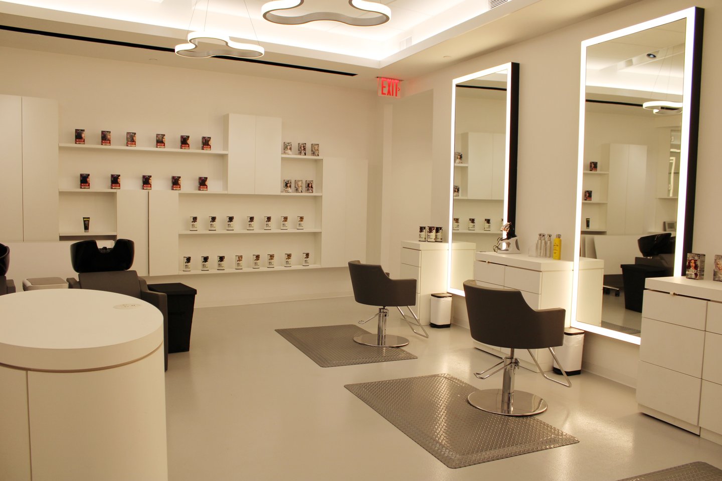 Henkel's beauty and hair salon is used to test products and experiences. 