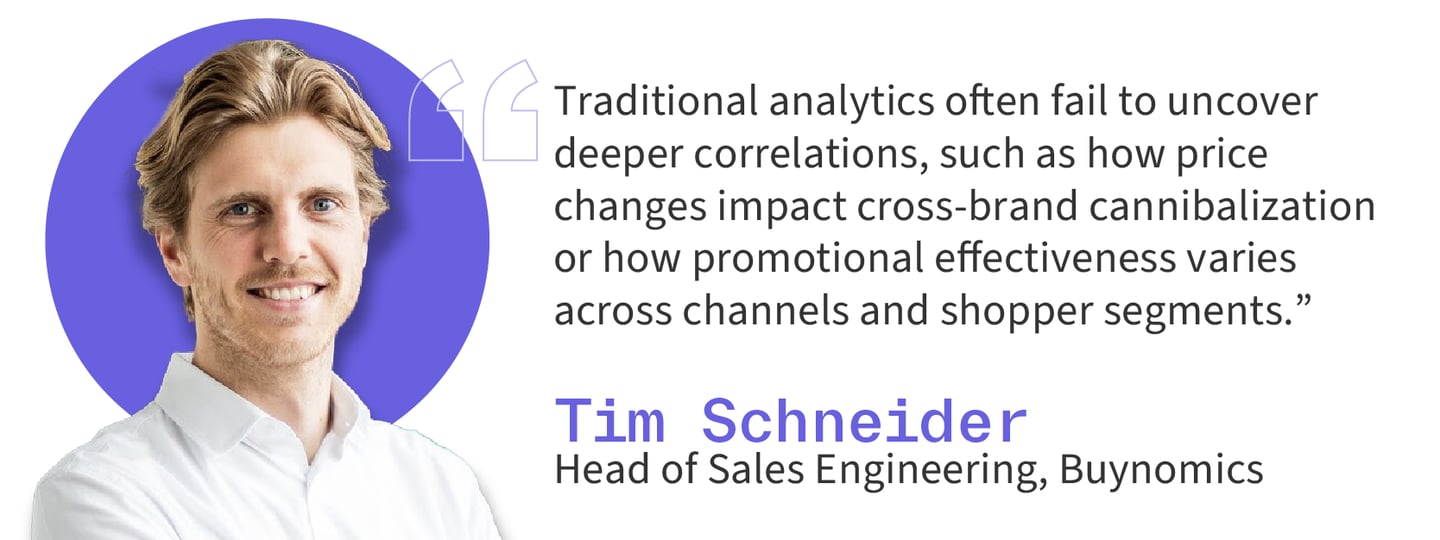 Quote - Tim Schneider, Head of Sales Engineering, Buynomics