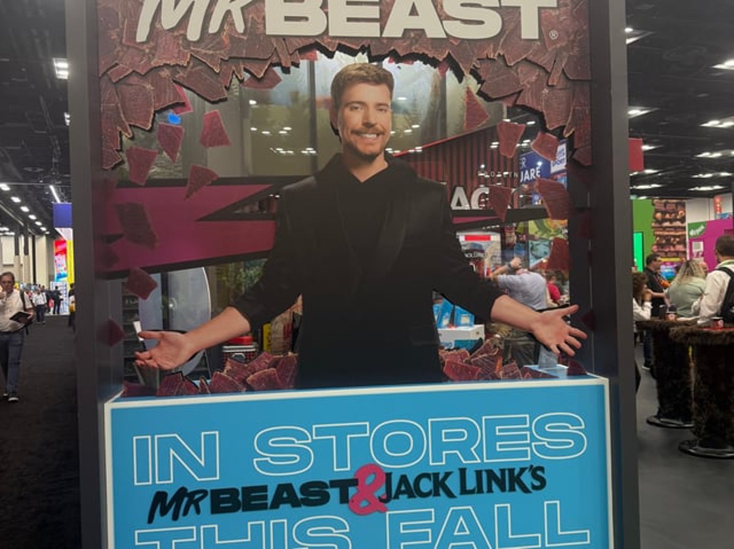 Internet sensation MrBeast is partnering with Jack Link's on a line of meat snacks.