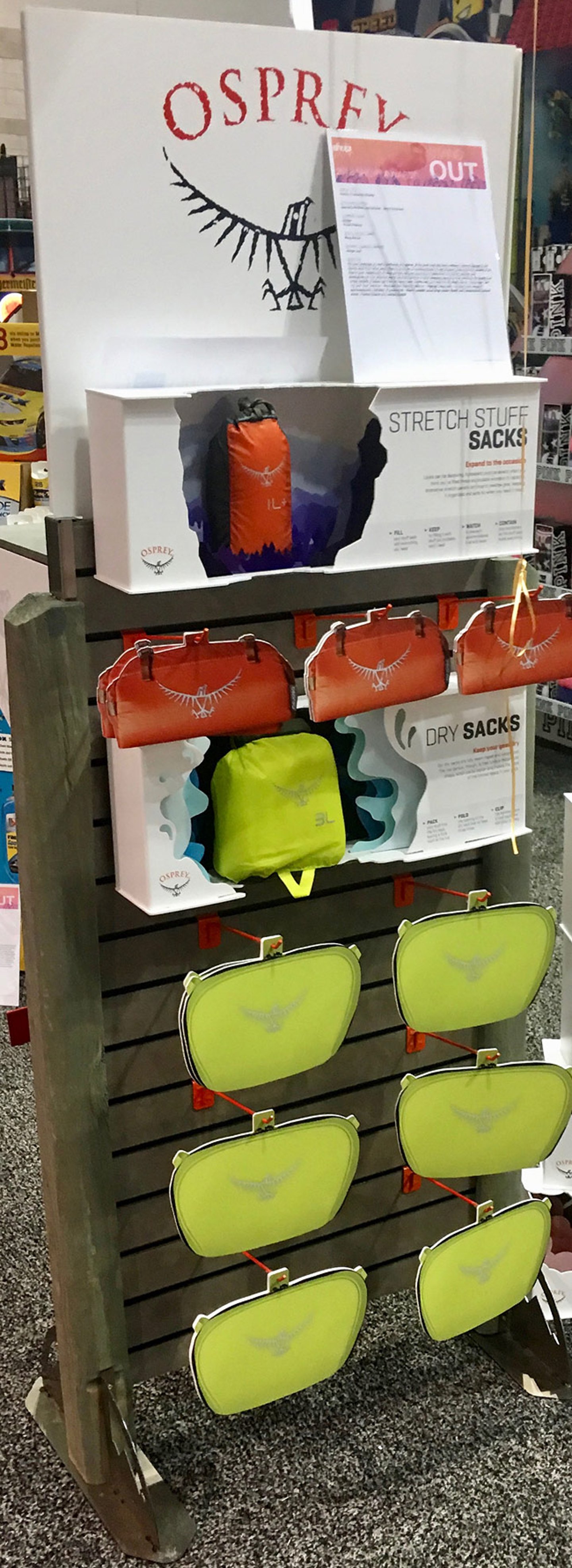 Osprey Accessories Display