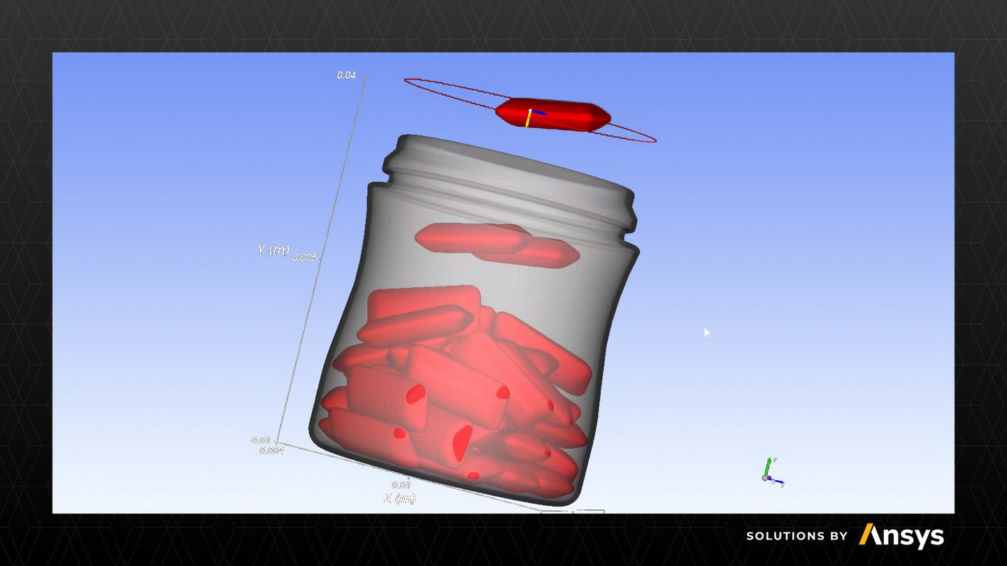 Computer modeling software being used within Mars’ packaging efforts. Credit: Mars