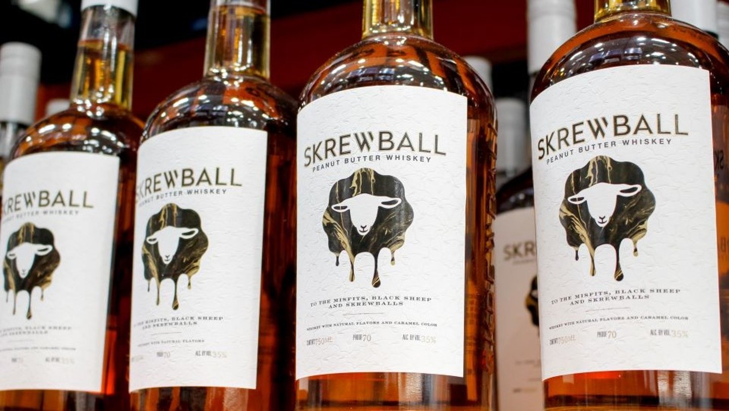 Skrewball whiskey