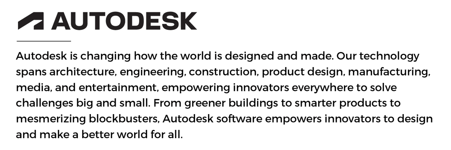 Autodesk company description