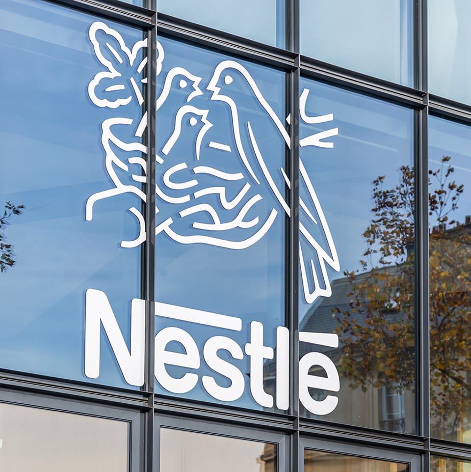 nestle  Top 100 consumer goods companies