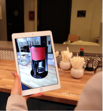 Augment augmented reality for product showcasing