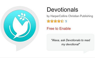 Devotionals app