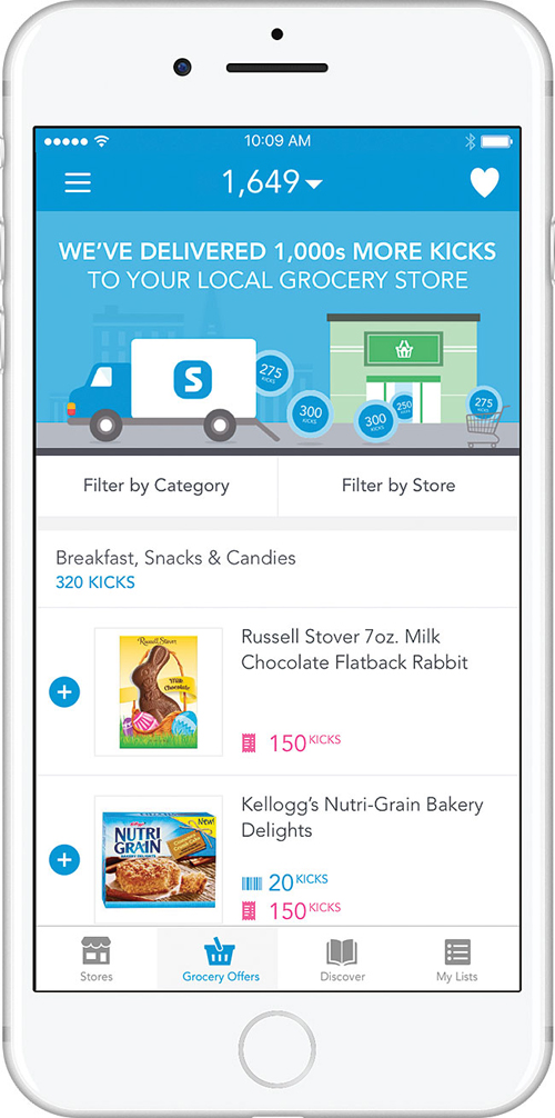 Shopkick grocery app