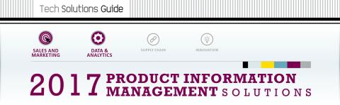 2017 Product Information Management Solutions Guide hero image