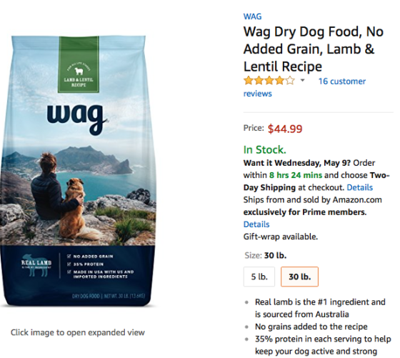 private label dog food