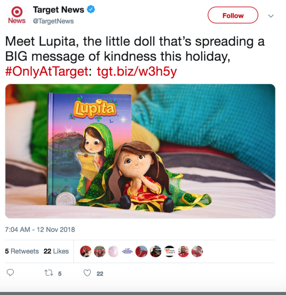 Lupita Doll Book Rolls Out To Target Consumer Goods Technology