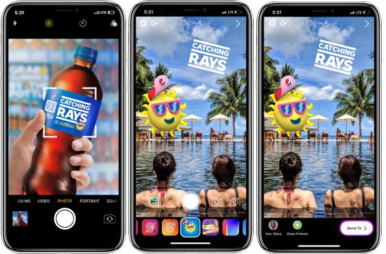 Pepsi Kicks Off Ar Enabled Summer On Instagram Consumer Goods Technology