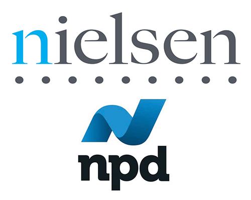 Nielsen and npd logos