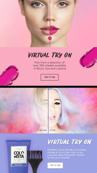 L'Oréal Debuts 'Try On' Augmented Reality Tool | Consumer Goods Technology L'Oréal Debuts 'Try On' Augmented Reality Tool | Consumer Goods Technology