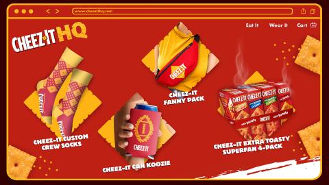 Kellogg Company has created a direct-to-consumer site for its Cheez-It brand, providing another avenue for the company to reap the benefits of consumer data.
