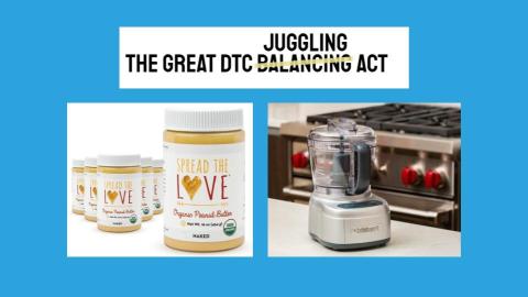 Webinar Slide: The Great DTC Juggling Act