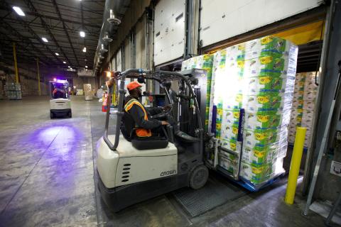 paper towels pilot at P&G