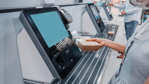self-checkout scanners