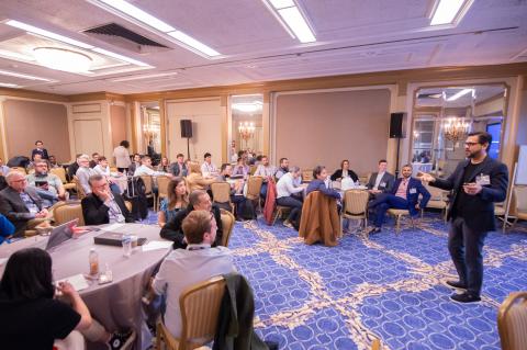 Attendees dive into the event by participating in a 90-minute workshop session.