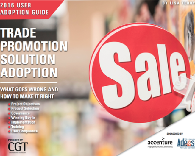 Trade Promotion Adoption Guide Consumer Goods Technology
